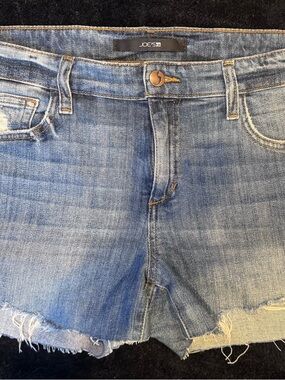 Joe's Jeans Faded Blue Cutoff Denim Shorts